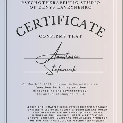 Questions for finding solutions in counseling and psychotherapy