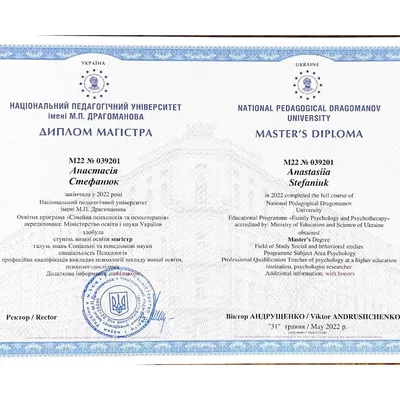 Національний педагогічний університет імені Михайла Драгоманова диплом магістра